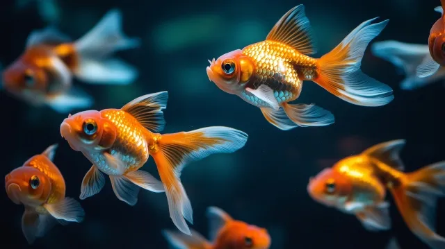 金魚生物大群縁日水族館